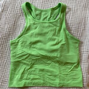 Lululemon Ebb to Street Cropped Racerback Tank Top